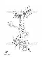 MOUNT 2 for Yamaha FT9.9 2000