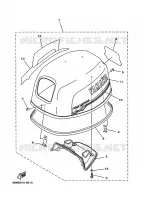 TOP COWLING for Yamaha FT9.9 2000