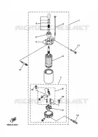 STARTING MOTOR for Yamaha FT9.9 1999