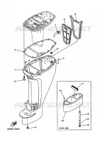 UPPER CASING for Yamaha FT9.9 1999