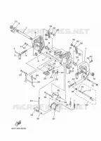 MOUNT 1 for Yamaha FT9.9 2012