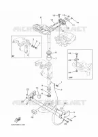 MOUNT 3 for Yamaha FT9.9 2012