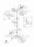 MOUNT 3 for Yamaha FT9.9 2011