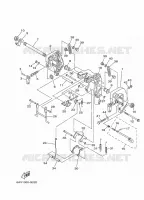 MOUNT 1 for Yamaha FT9.9 2011