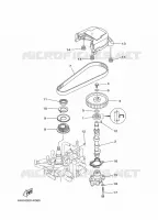 OIL PUMP for Yamaha FT9.9 2011