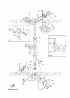 MOUNT 3 for Yamaha FT9.9 2011