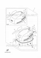 TOP COWLING for Yamaha FT9.9 2017