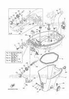 BOTTOM COWLING for Yamaha FT9.9 2017