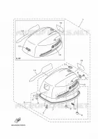 TOP COWLING for Yamaha FT9.9 2017