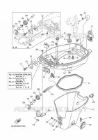 BOTTOM COWLING for Yamaha FT9.9 2017