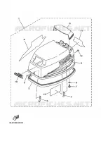 TOP COWLING for Yamaha 20 2004