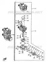 CARBURETOR for Yamaha 20 1990