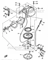 KICK STARTER for Yamaha 20 1990