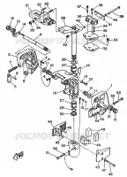 MOUNT 1 for Yamaha 20 1990