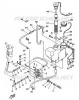 OIL PUMP for Yamaha 20 1990