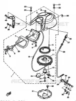 KICK STARTER for Yamaha 20 1988