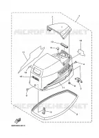 TOP COWLING for Yamaha 25 2003