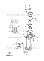 UPPER CASING for Yamaha 25 2003