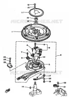 MAGNETO for Yamaha 25 1990