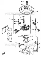 MAGNETO for Yamaha 25 1988