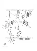 REPAIR KIT 1 for Yamaha 25 2010