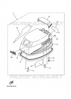 TOP COWLING for Yamaha 25 2010