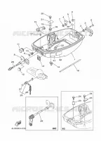 BOTTOM COWLING for Yamaha 25 2010