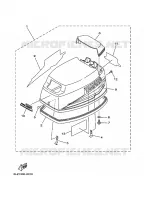TOP COWLING for Yamaha 25 2007