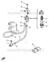 FUEL TANK for Yamaha 25 1998
