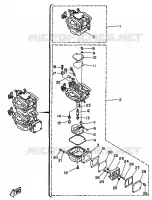 CARBURETOR for Yamaha 25 1998