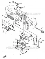 MOUNT 2 for Yamaha 25 1998