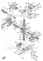 MOUNT 1 for Yamaha 25 1998