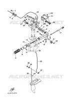 LOWER CASING & DRIVE 1 for Yamaha 3 1999