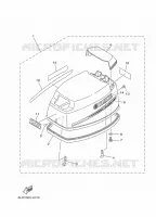 TOP COWLING for Yamaha 25 2012