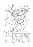 BOTTOM COWLING for Yamaha 30 2012