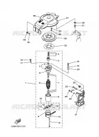 STARTING MOTOR for Yamaha 30 2006