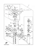 POWER TILT ASSEMBLY for Yamaha 30 2002