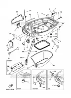 BOTTOM COWLING for Yamaha 30 1999