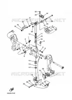 MOUNT 4 for Yamaha 30 1999
