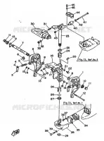MOUNT 1 for Yamaha 30 1986