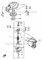 STARTING MOTOR for Yamaha 30 1986