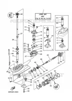 LOWER CASING & DRIVE 1 for Yamaha 30 2003