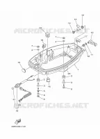 BOTTOM COWLING for Yamaha 30 2012