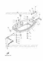 BOTTOM COWLING for Yamaha 30 2012