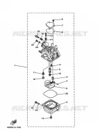 CARBURETOR for Yamaha E25 2012