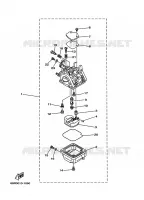CARBURETOR for Yamaha E25 2012
