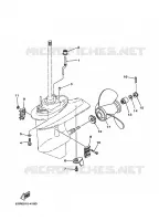 LOWER CASING & DRIVE 2 for Yamaha E25 2008