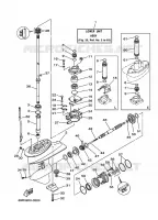 LOWER CASING & DRIVE 1 for Yamaha E30 2003