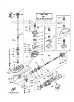 LOWER CASING & DRIVE 1 for Yamaha E30 2003