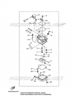 CARBURETOR for Yamaha F20 2006